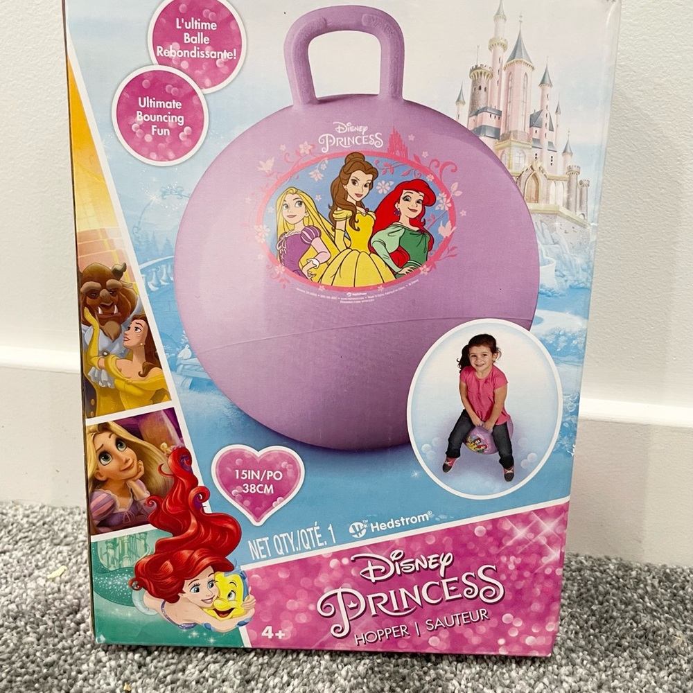 BRAND NEW Disney Princess Purple Hopper Ball